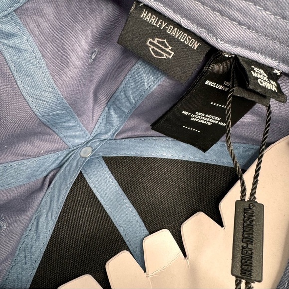 Harley Davidson Logo Milwaukee Club Crew, Hat,Adjustable,100% cotton,embroidered - Picture 5 of 5